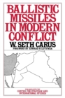 Ballistic Missiles in Modern Conflict - Book