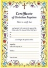 Certificate Of Baptism New B201 Pk - Book