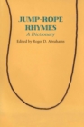 Jump-rope Rhymes : A Dictionary - Book