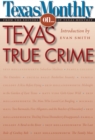 Texas True Crime - eBook