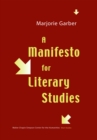 A Manifesto for Literary Studies - eBook