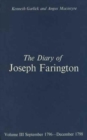 The Diary of Joseph Farington : Volume 3, September 1796-December 1798, Volume 4, January 1799-July 1801 - Book