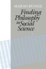 Finding Philosophy in Social Science - Book