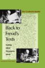 Back to Freud's Texts : Making Silent Documents Speak - Book
