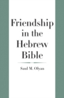 Friendship in the Hebrew Bible - eBook