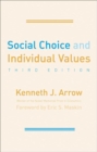 Social Choice and Individual Values : Third Edition - eBook