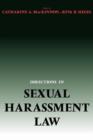 Directions in Sexual Harassment Law - Book