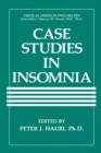 Case Studies in Insomnia - Book