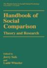 Handbook of Social Comparison : Theory and Research - Book