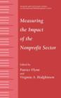 Measuring the Impact of the Nonprofit Sector - Book