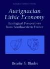 Aurignacian Lithic Economy : Ecological Perspectives from Southwestern France - eBook