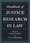 Handbook of Justice Research in Law - eBook