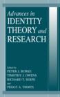 Advances in Identity Theory and Research - Book