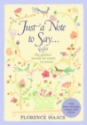 Just a Note to Say . . . - eBook