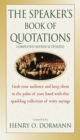 Speaker's Book of Quotations, Completely Revised and Updated - eBook