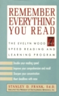 Remember Everything You Read - eBook