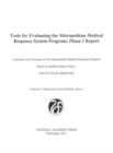 Tools for Evaluating the Metropolitan Medical Response System Program : Phase I Report - eBook