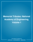 Memorial Tributes : Volume 1 - eBook