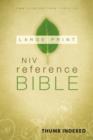 NIV, Reference Bible, Large Print, Hardcover, Indexed - Book