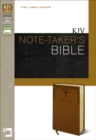 KJV, Note-Taker's Bible, Leathersoft, Tan, Red Letter Edition - Book