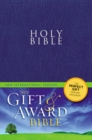 NIV, Gift and Award Bible, Leather-Look, Blue, Red Letter Edition - Book
