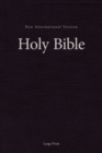 NIV, Single-Column Pew and Worship Bible, Large Print, Hardcover, Black - Book
