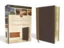 NRSV, Cultural Backgrounds Study Bible, Leathersoft, Tan/Brown, Comfort Print : Bringing to Life the Ancient World of Scripture - Book