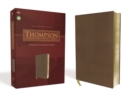 NKJV, Thompson Chain-Reference Bible, Leathersoft, Brown, Red Letter - Book