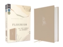 Flourish: The NIV Bible for Women, Cloth over Board, Cream, Comfort Print - Book
