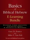 Basics of Biblical Hebrew E-Learning Bundle : Grammar, Video Lectures, Laminated Sheet, and Interactive Workbook - Book