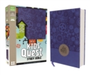 NIrV, Kids' Quest Study Bible, Leathersoft, Blue : Answers to over 500 Questions about the Bible - Book