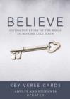 Believe Key Verse Cards: Adult/Student - Book