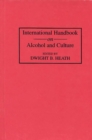 International Handbook on Alcohol and Culture - eBook