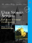 User Stories Applied : For Agile Software Development - Book