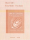 Student Solutions Manual for Applied Statistics for Engineers and Physical Scientists - Book