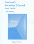 Student Solutions Manual, Single Variable for Calculus : Early Transcendentals - Book