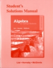 Student Solutions Manual for Algebra for College Students - Book