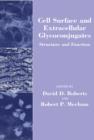 Cell Surface and Extracellular Glycoconjugates : Structure and Function - eBook