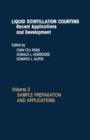 Liquid Scintillation Counting Recent Applications and Development : Sample Preparation And Applications - eBook