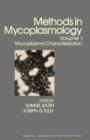 Methods in Mycoplasmology V1 : Mycoplasma Characterization - eBook