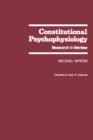 Constitutional Psychophysiology : Research in Review - eBook