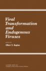 Viral Transformation and Endogenous Viruses - eBook