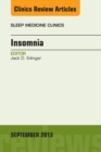 Insomnia, An Issue of Sleep Medicine Clinics - eBook
