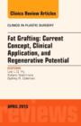 Fat Grafting: Current Concept, Clinical Application, and Regenerative Potential, An Issue of Clinics in Plastic Surgery : Volume 42-2 - Book