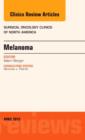 Melanoma, An Issue of Surgical Oncology Clinics of North America : Volume 24-2 - Book