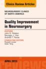 Quality Improvement in Neurosurgery, An Issue of Neurosurgery Clinics of North America - eBook