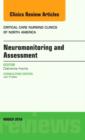 Neuromonitoring and Assessment, An Issue of Critical Care Nursing Clinics of North America : Volume 28-1 - Book