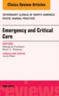 Emergency and Critical Care, An Issue of Veterinary Clinics of North America: Exotic Animal Practice - eBook