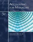 Accounting for Managers : Text and Cases - Book