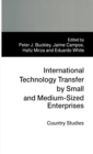 International Technology Transfer by Small and Medium-sized Enterprises : Country Studies - Book